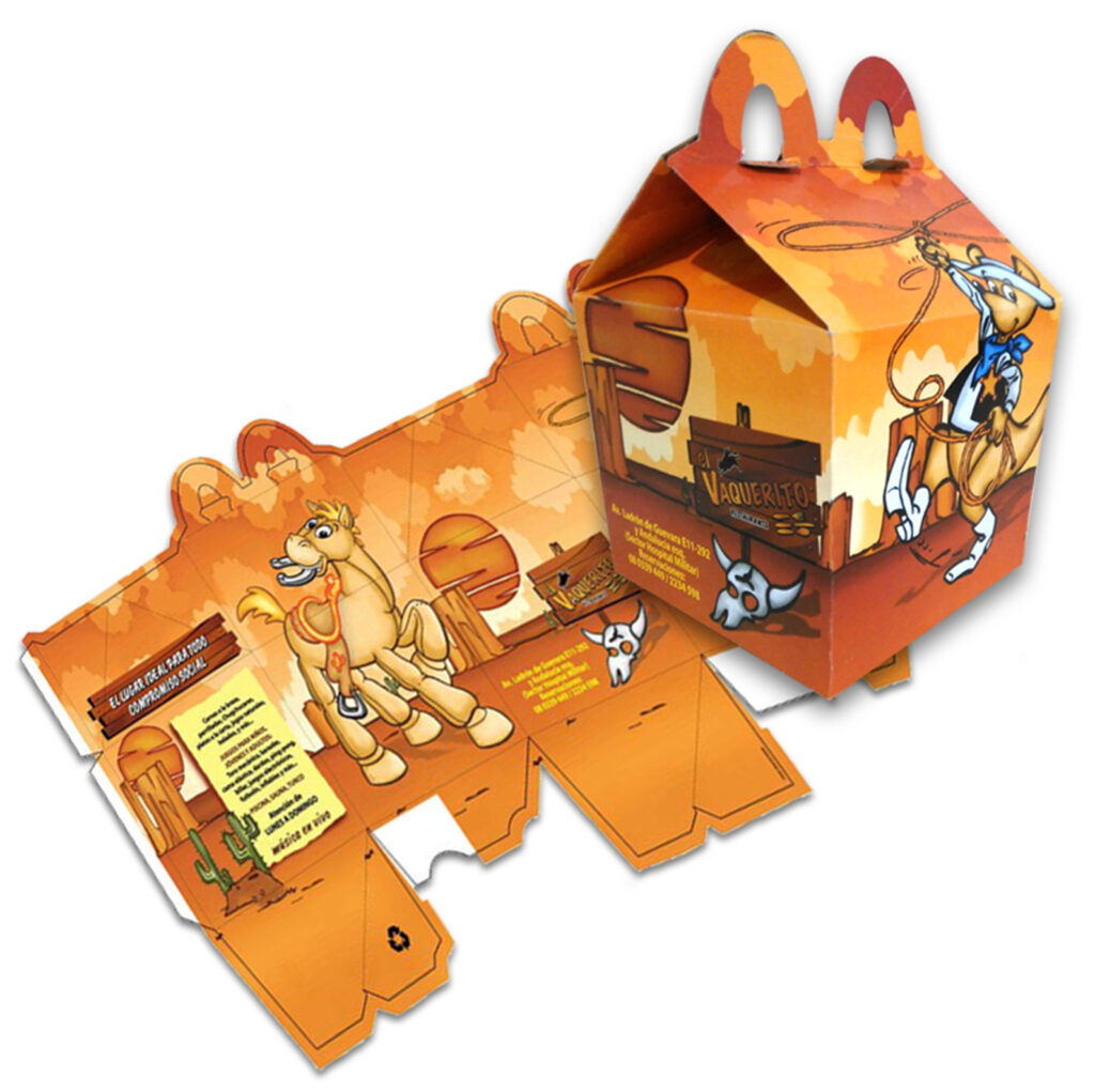 Caja Comida El Vaquerito