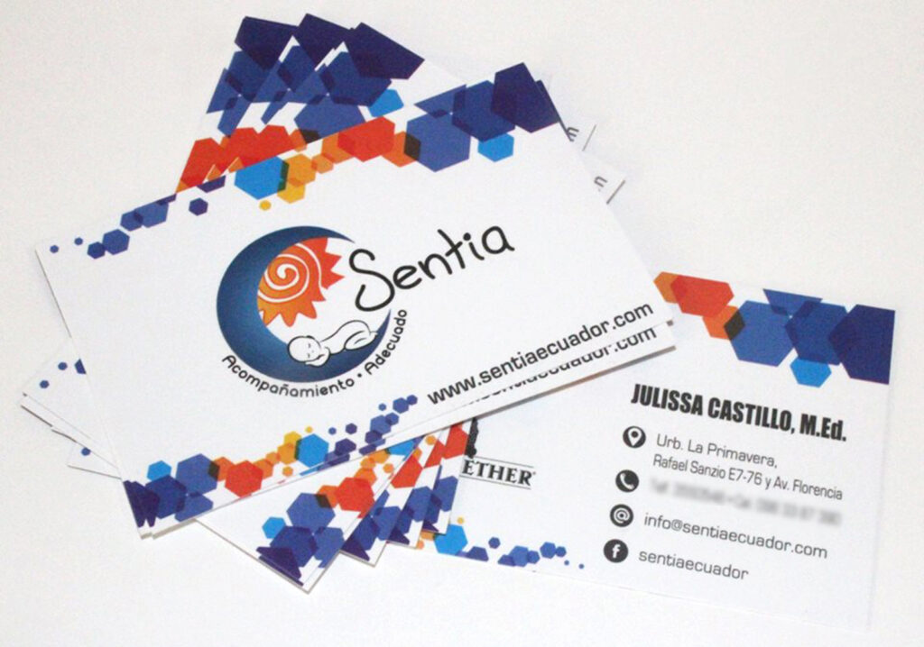 Tarjetas Plastificado Mate