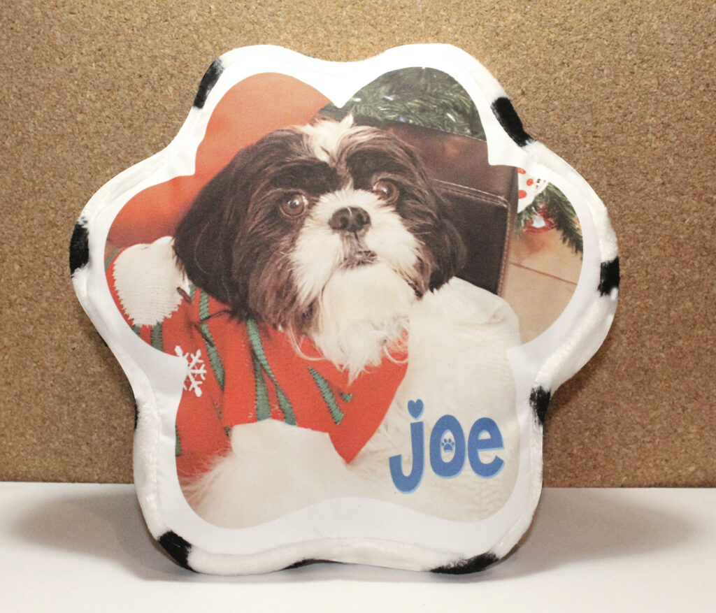 Almohada Huellita Dog